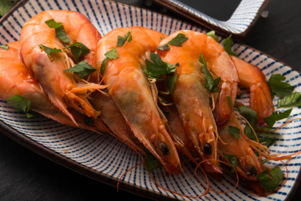 istock grilled shrimps with tomato sauce 1127115916