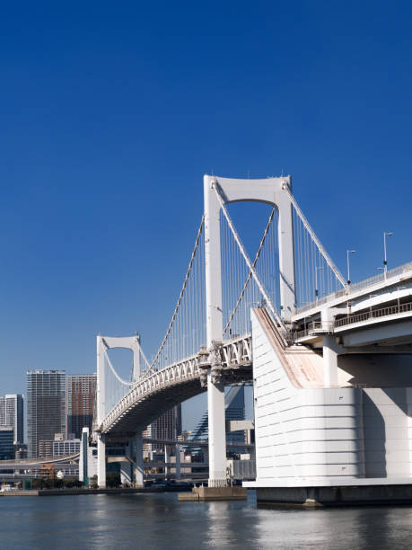 istock Rainbow bridge over Odaiba in Tokyo 1127123573