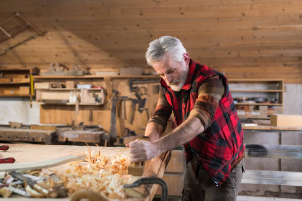 istock Traditional Woodworking Craft 1127137090