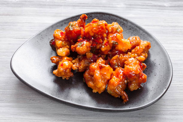istock Kkanpunggi spicy fried Chicken with vegetables 1127138795