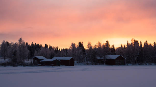 istock Winter in Lapland 1127139959