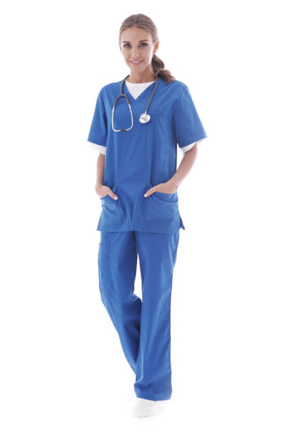 istock Young nurse full length portrait 1127142310