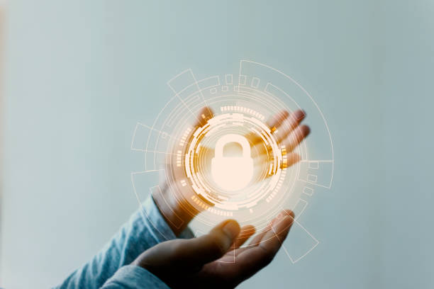 istock Future safety is in the hands of humanity, depending on users and experts. Future technology concepts 1127143048