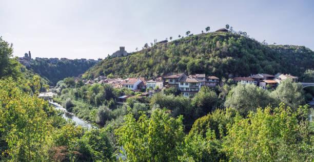 istock Panoramic view of Veliko Tarnovo, Bulgaria 1127146716