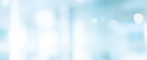 istock abstract blur inside interior of modern cleaning laboratory workplace in panoramic background with bokeh light for design 1127146744