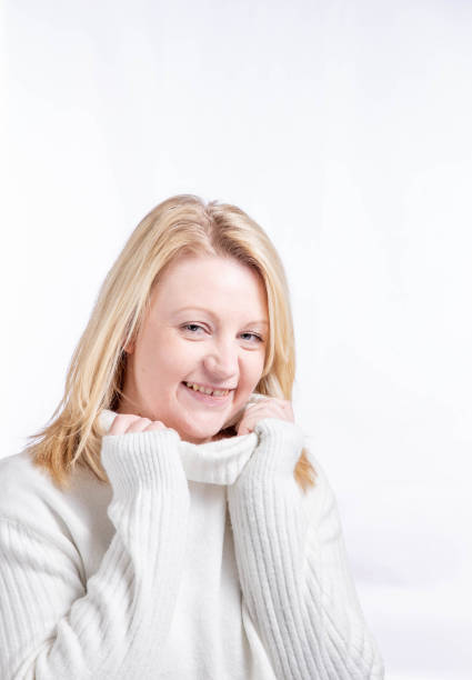 istock young blond woman high key portrait 1127147540