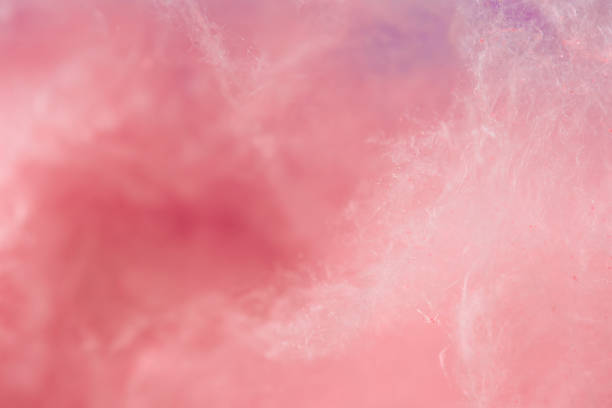 coral cotton candy trend color of the year, coral and purple background, cotton candy бумага stock pictures, royalty-free photos & images