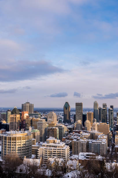 istock Montreal skyline during a cold winter afternoon 1127158746