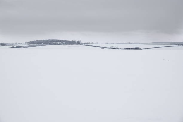 istock Winter Yorkshire Wolds Landscape. 1127158764