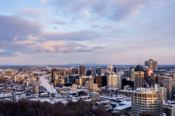 istock Montreal skyline during a cold winter afternoon 1127158946