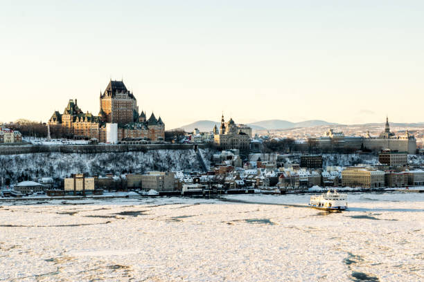 istock Old Quebec city during winter 1127161022