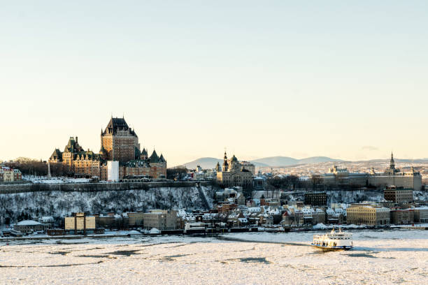 istock Old Quebec city during winter 1127161033