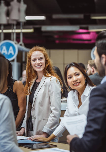 istock Business People at a Conference Event 1127164319