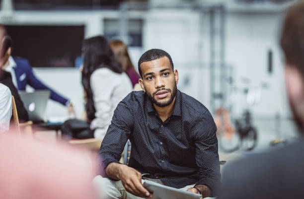 istock Business People at a Conference Event 1127166650