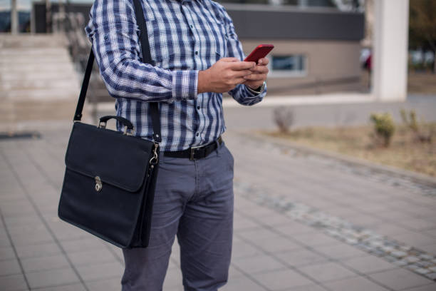 istock Young businessman on a phone 1127169477