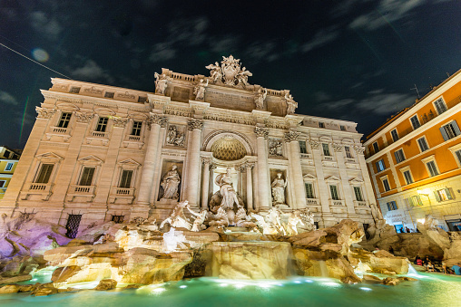 Rome Italy Fountain of the Rivers bernini