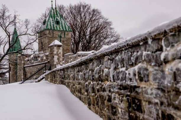 istock Old Quebec city surrounding wall. 1127172130