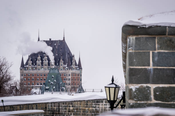 istock Old Quebec city surrounding wall. 1127172243