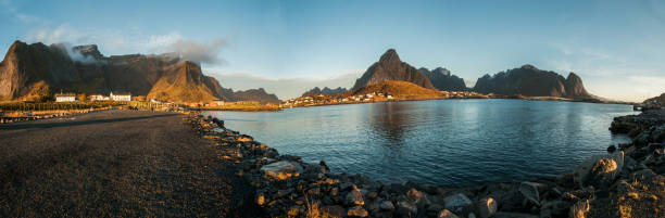 istock View on Reine, Lofoten 1127175233