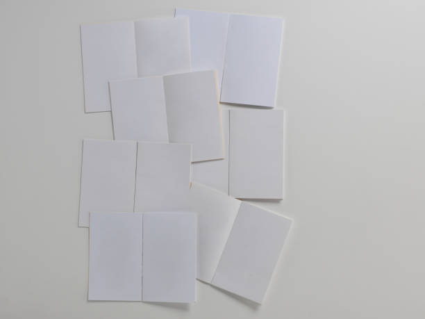 istock Mock-up magazines, book or catalog on white background. 1127178221
