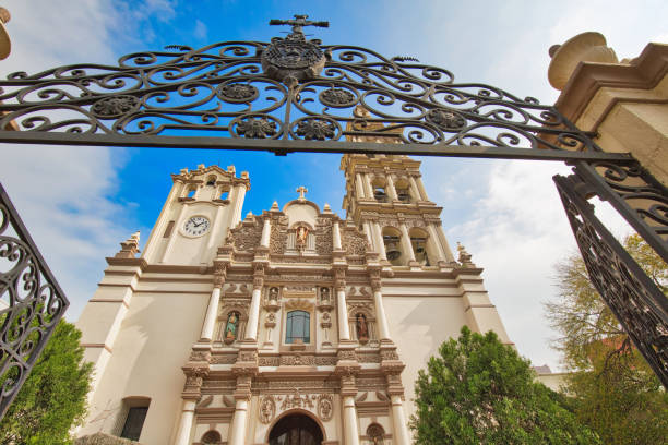 Monterrey Macroplaza Metropolitan Cathedral Stock Photo - Download Image  Now - iStock