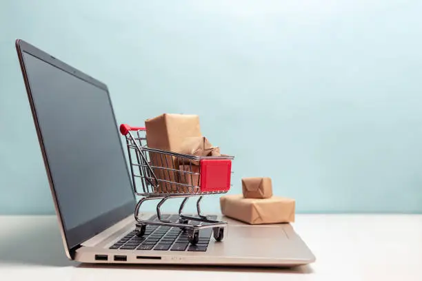 Photo of Online shopping concept