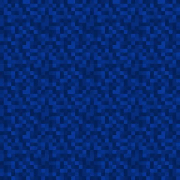 Vector illustration of Pixels Seamless Pattern