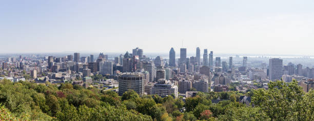 istock Views of Montreal from Mont-Royal (Canada) 1127195863