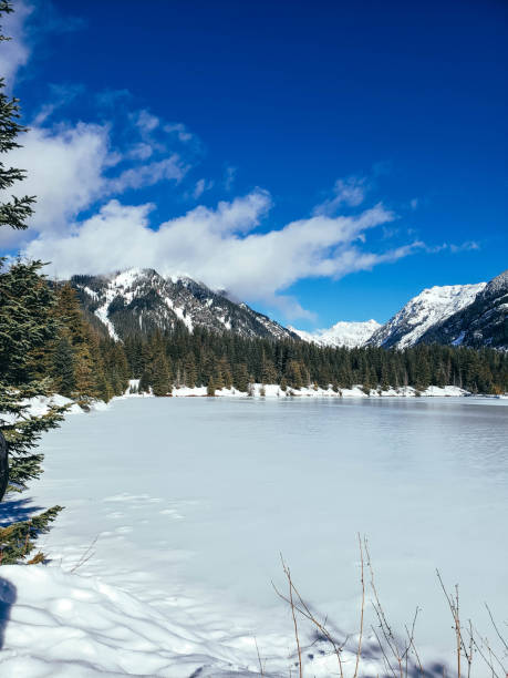 Snohomish pass,  lake Gold crrek pon