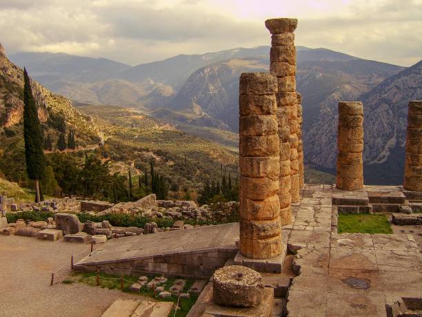 istock Temple of Apollo in Delphi 1127201758