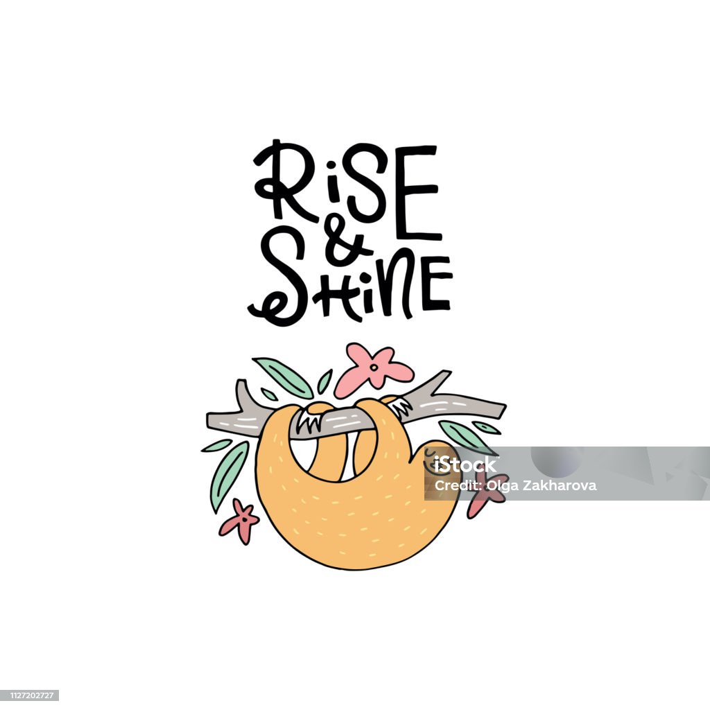 Nursery Art Vector Stock Illustration - Download Image Now - Animal ...