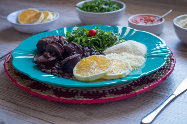 istock Feijoada, traditional Brazilian food 1127204436