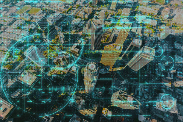 istock Aerial view of a Downtown LA 1127209878