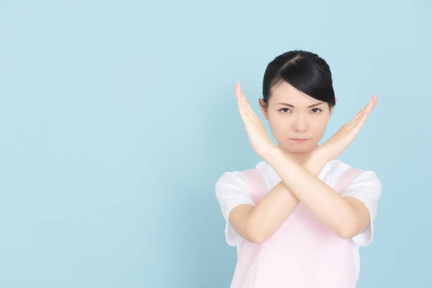 istock Working woman in an apron 1127210909