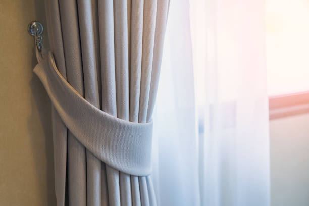istock white curtain house design concept 1127210914