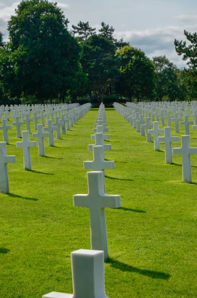 istock WW2 Cemetery in France 1127213593