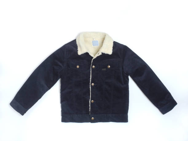 vêtements d’extérieur pour enfants - corduroy jacket photos et images de collection