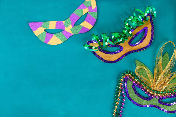 istock Diy Masquerade mask Mardi Gras, Fat Tuesday. 1127225155