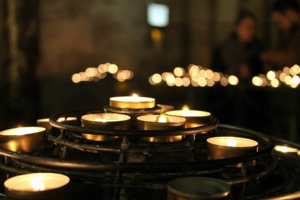 istock Prayer Candles at Notre Dame 1127227474