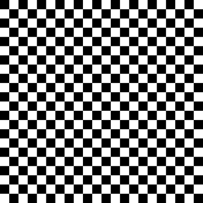 Black And White Checkered Seamless Pattern