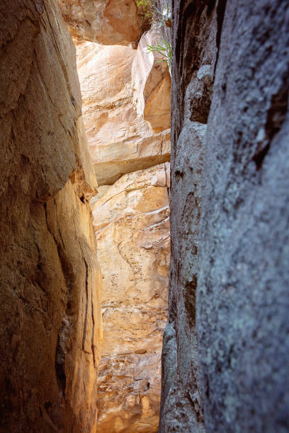 istock Sandstone Crevice In A Cave 1127232637