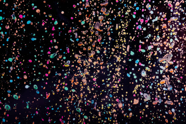 istock Paint splash effect on a glass on black background 1127237120