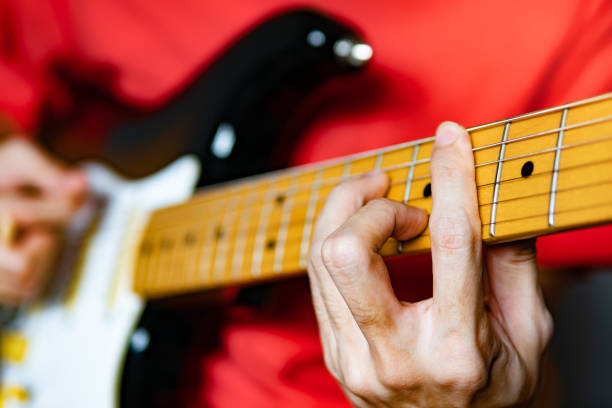 istock Guitarist playing electric guitar 1127238109