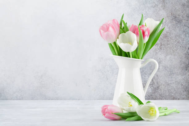 istock Colorful tulips flower bouquet 1127239629