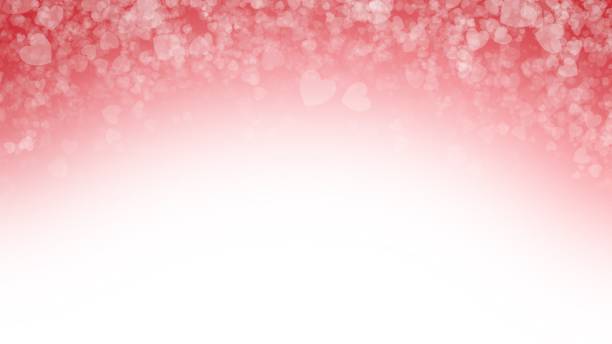 istock Pink heart background in valentine's day with copy space 1127241981