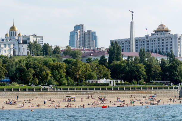 istock City of Samara with the Volga river 1127245696