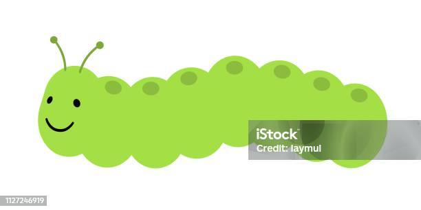 Caterpillar Stock Illustration - Download Image Now - Cabbage Worm, Animal  Body Part, Animal Head - iStock