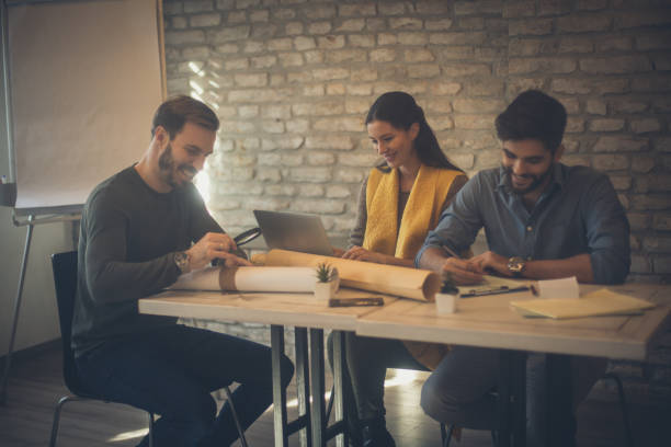 istock It's important to stay positive in work. 1127256817