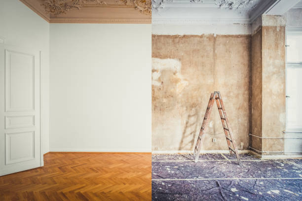 istock apartment room renovation, before and after refurbishment, restoration 1127257138