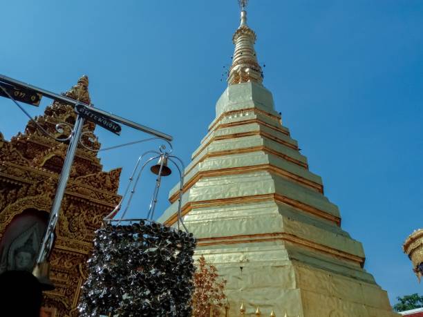 istock Pagoda in Thai Temple 1127257195